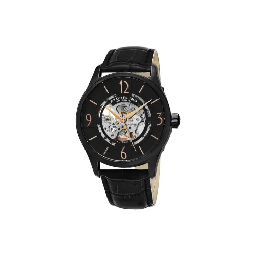 STUHRLING Автоматический Механический Часы для мужчин, 42mm*13mm*42mm, Черный