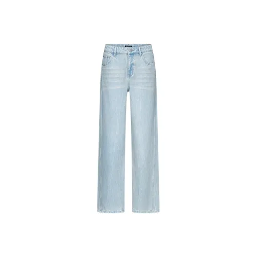 URBAN REVIVO Blue Women's Jeans URBAN REVIVO Синий Женские Джинсы