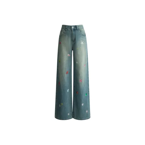 UNIFREE Blue Women's Jeans UNIFREE Синий Женские Джинсы