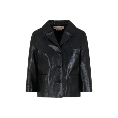 MARNI SS25 Кожа Куртка Женская