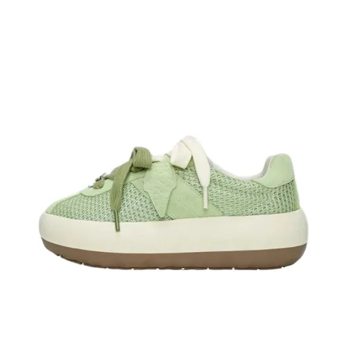 GOOD BAI GOODEES серия Низкие Кроссовки для скейтбординга Женские Мороженое Зеленый