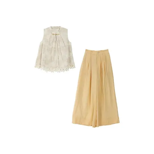 MARIE·COCO Двухкомпонентный Набор Женские Повседневные Костюмы