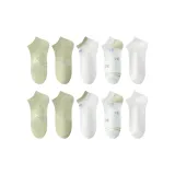 10 пачек, Зеленый в клетку *2 + Зеленое сердце *2 + Белое сердце *2 + Белый двойной в полоску *2 + Белая цепь *2