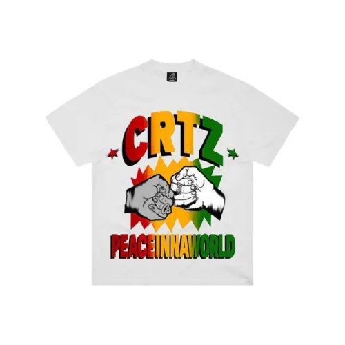 Corteiz Co-Brand Белая Мужская T-Рубашка