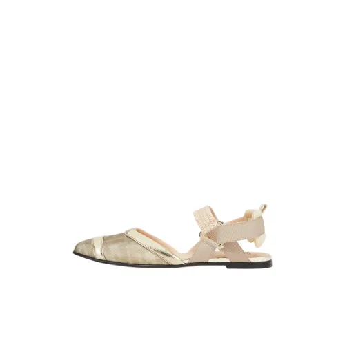 FENDI Colibri Низкий Топ Kids Lifestyle Shoes Gold Baby