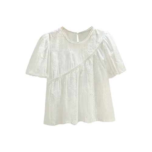 SIBAISHE Белые Женские Рубашки