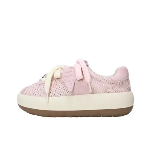 GOOD BAI GOODEES серия Низкие Кроссовки для скейтбординга Женские Кремово-розовые