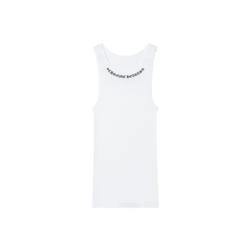 Chrome Hearts SS25 Майка Унисекс Белый