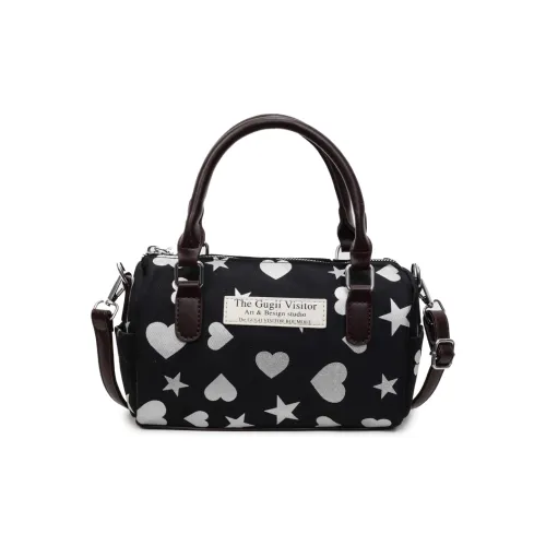 Yi Brigade Ткань Бостон Сумка Сумка через плечо Сумка для женщин Многоцветная