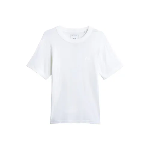 Y 3 White Мужская T-рубашка
