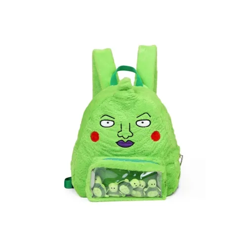 Vack Плюшевый Рюкзак Стандартный Женские Зеленый