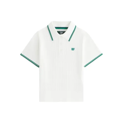 Wilson x KITH SS25 Поло Унисекс