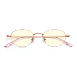 Чистый титан, розовое золото [99,8%, защита от синего света, линзы]