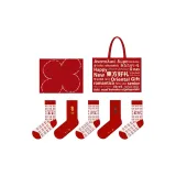 5 пар [Удачи Процветание] Коробка