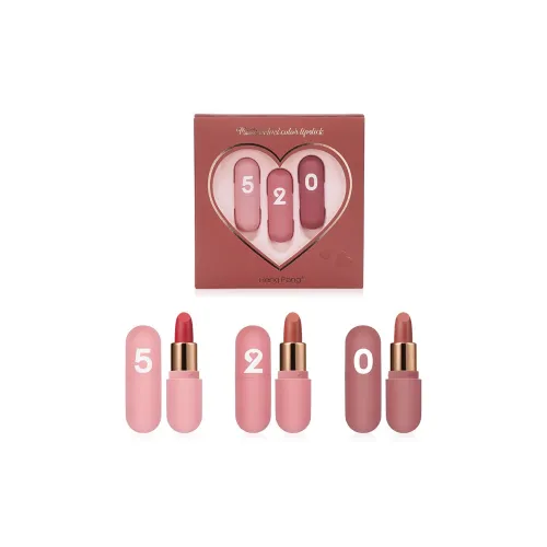 HengFang Мини Капсула Помада Одежда Наборы Мягкий матовый Водонепроницаемый Макияж