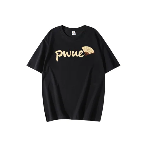 PWUE Черная унисекс футболка