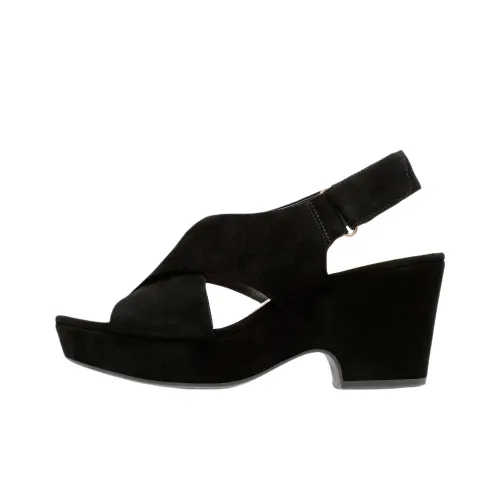 Clarks Maritsa Lara One Ремешок Сандалии Женские Черные