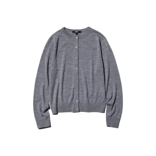 UNIQLO Небесно-серый Женская трикотажная одежда