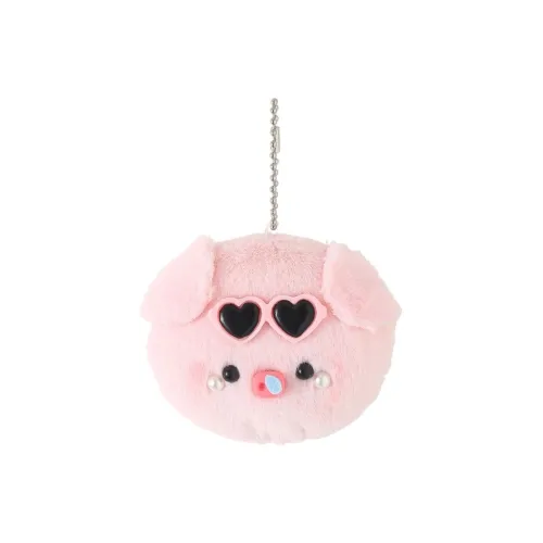 G.DUCKKIDS Милый FLUFFY Сочивый Снотти Жемчужный Свинья Креативный Поросенок Голова Куклы Плюшевый Брелок 10 см Рекомендуемая высота