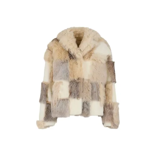 MARNI Белый Женские меховые изделия