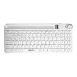 Omni-Powerer KS02 White [2,4G Беспроводной + Bluetooth + Эргономичный дизайн]