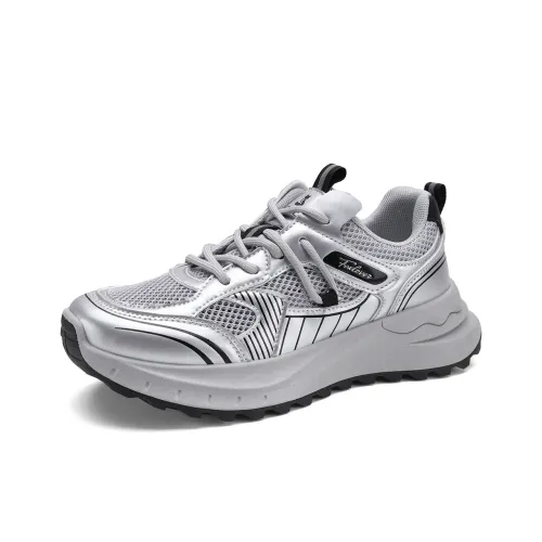 FOXER x MARINO ORLANDI Высота Увеличивающие Устойчивые к Износу Низкие Топ Кроссовки с Толстой Подошвой Женские