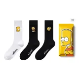 Чёрный Homer + Белый Bart + Чёрная Maggie