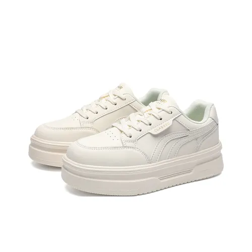 ZHR Покрытие Водонепроницаемое Устойчивое к истиранию Легкий Дышащий Низкий Топ Скейтборд Кроссовки Женские Бежевые