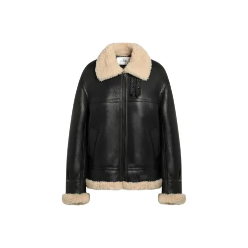 SAINT LAURENT Кожа Куртка Женская