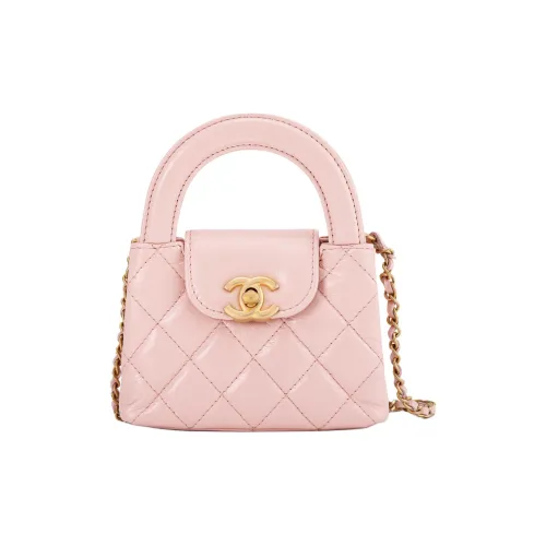 CHANEL Клатч из коровьей кожи сумка на одно плечо Extra Mini женский светло-розовый