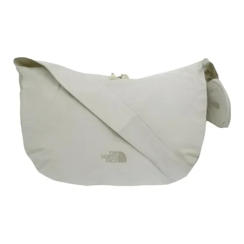 The North Face Нейлоновая сумка-хобо сумка через плечо сумка для активного отдыха большая унисекс цвет белый песок