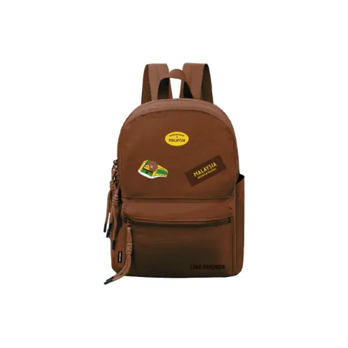 Line Friends Рюкзаки Кофейно-коричневый Медвежонок MALAYSIA Унисекс