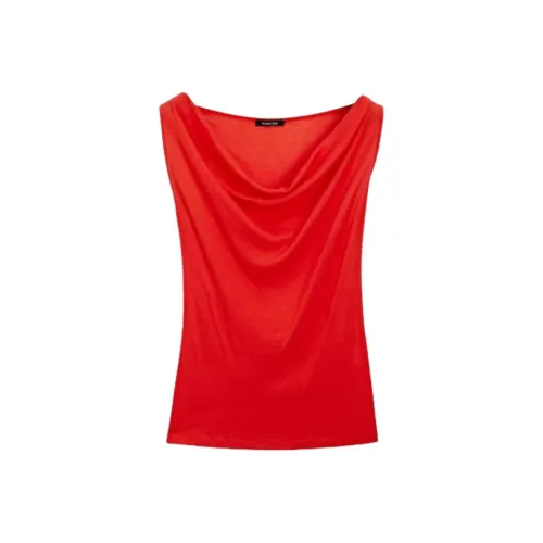 Massimo Dutti Красные Женские Рубашки T