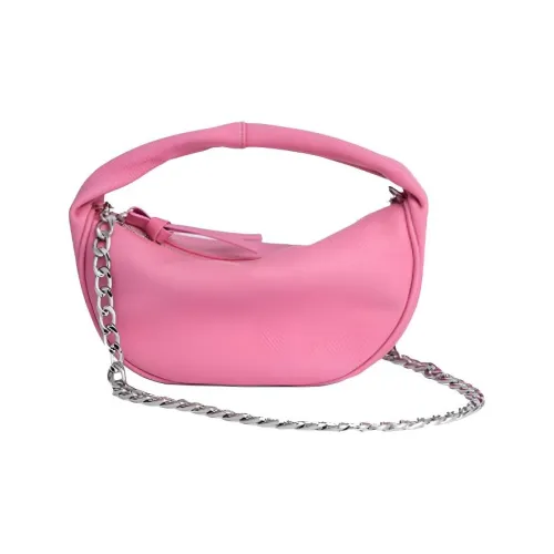 By Far Baby Cush Кожа Сумка на плечо Сумка-пельмень Сумка через плечо Сумка Женская Розовая