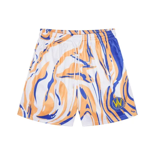 BKCXZICE Желтые унисекс спортивные шорты