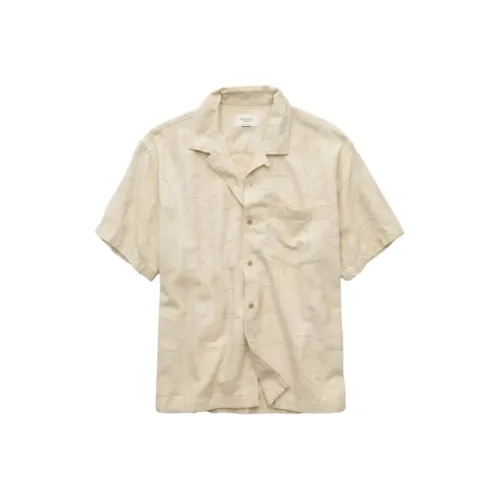 AMERICAN EAGLE Хаки Мужские Рубашки