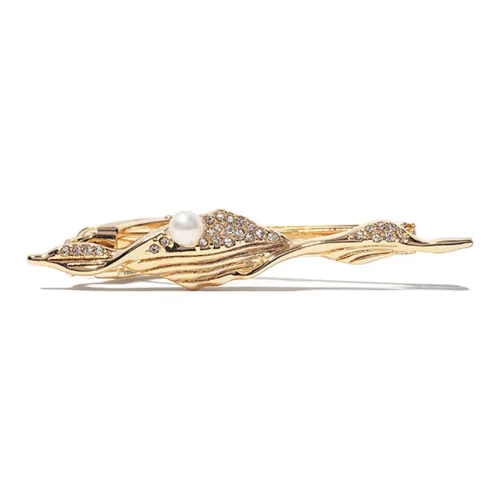 WILLIAM MILTON Гора And Луна Галстук Нижняя заколка Мужской Золотой Бизнес Премиум Аксессуары Булавка Роскошь Отложной воротник Булавка Коробка