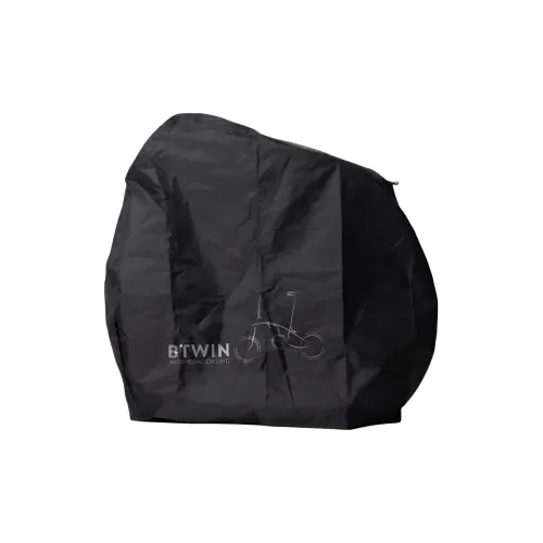 DECATHLON Полиэстер Защитный Чехол Унисекс Черный