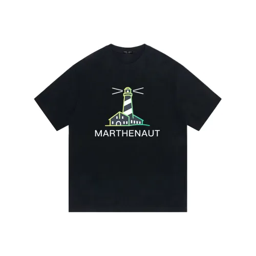 MARTHENAUT Черная унисекс футболка