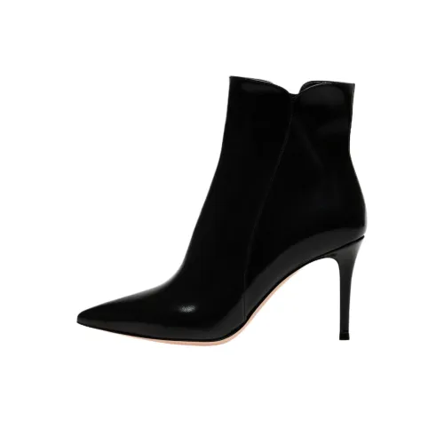 GIANVITO ROSSI Levy Ботильоны 8,5 см Женские Черные
