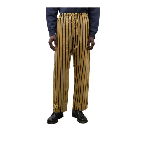 BODE Пижамные штаны унисекс желтые