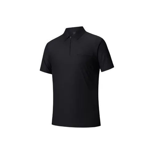 Anta Life Collection Мужская черная поло