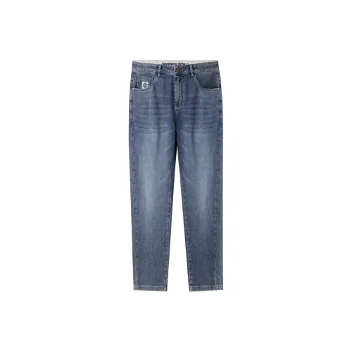 HLA Синий Серый DENIM GRADIENT Средний 65 Мужские Джинсы