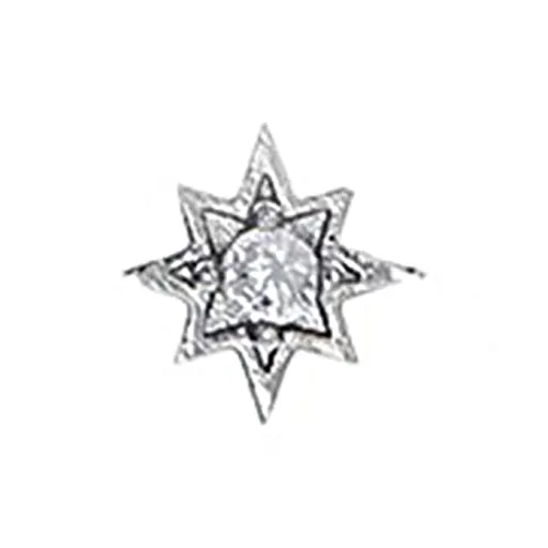 BLESSED BULLET Сплав Серьги-гвоздики Мужской