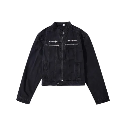 HYLHYL Черная унисекс куртка