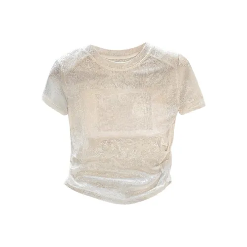 Cypress House Экрю Женские Рубашки T