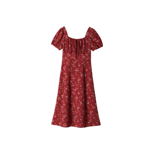 SENTUBILA Короткое платье с короткими рукавами женское