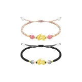 [Стандартный размер] Китайский Благоприятный Животные Браслет-шнурок [1 пара]