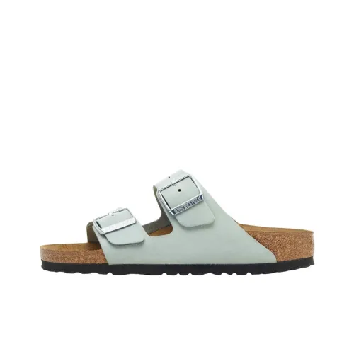 Birkenstock Arizona EVA Устойчивые к истиранию шлепанцы Женские Шалфейно-зеленый Узкая версия