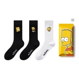 Чёрный Homer + Чёрный Bart + Белая Maggie
